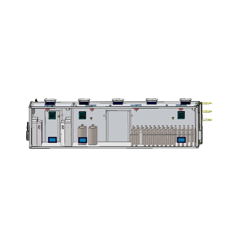 室外移动式集中供气方舱